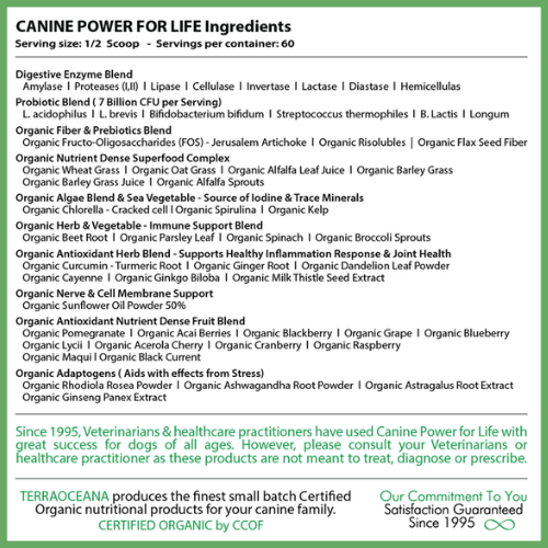 Canine POWER FOR LIFE